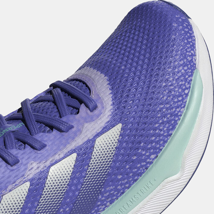 adidas Women's Supernova Stride Running Shoes Blue adidas Women's Supernova Stride Running Shoes Blue image number 5