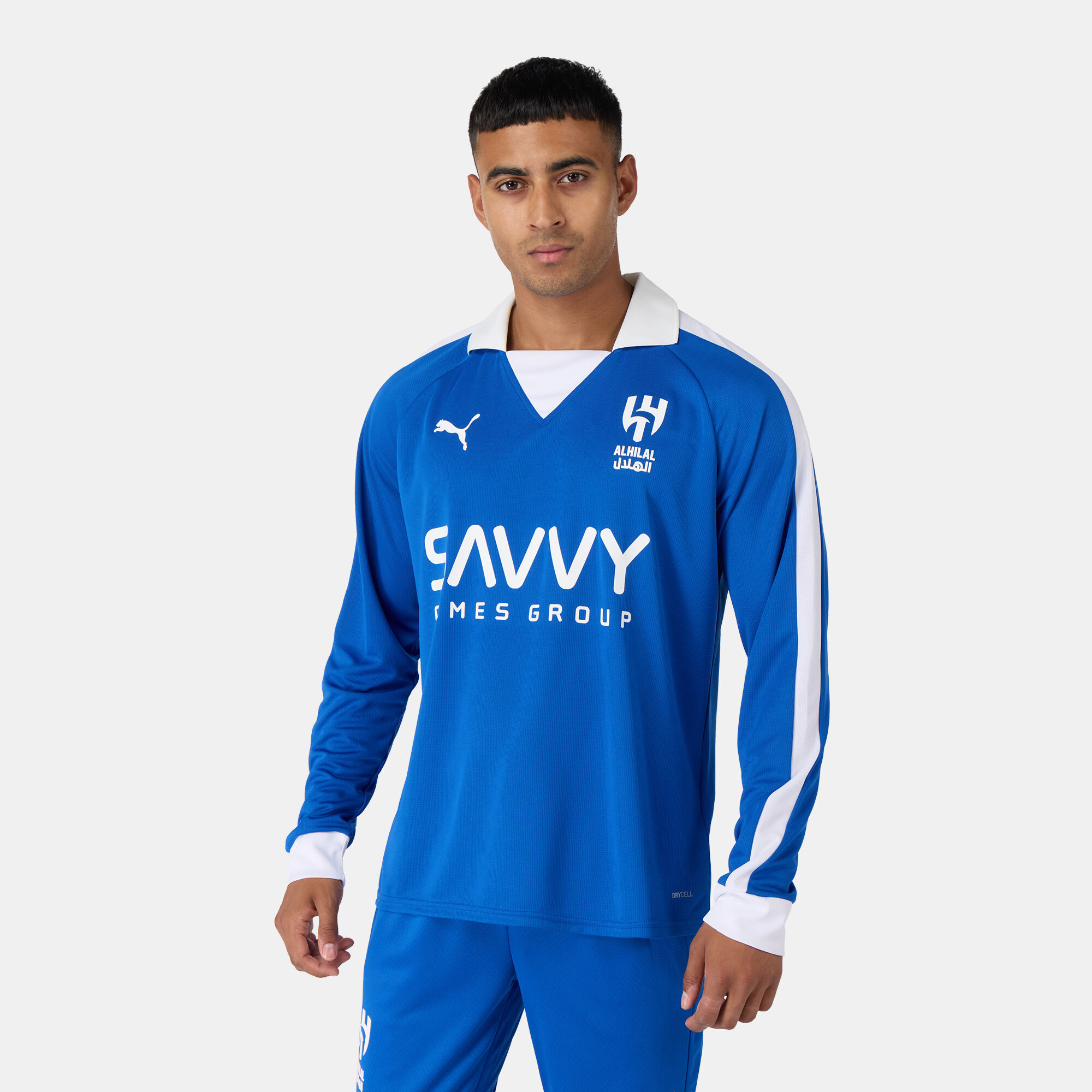 Al Hilal Puma ユニフォーム ULTRAWEAVE 青 Shop PUMA Men's Al Hilal Anniversary Football Jersey White