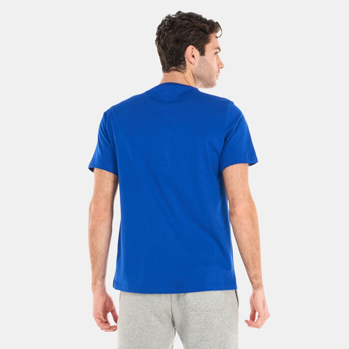 Converse Men's Go-To All Star Patch T-Shirt Blue Converse Men's Go-To All Star Patch T-Shirt Blue image number 1