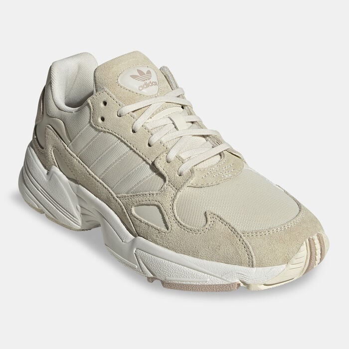 adidas Originals Women's Falcon Shoes Beige adidas Originals Women's Falcon Shoes Beige image number 1