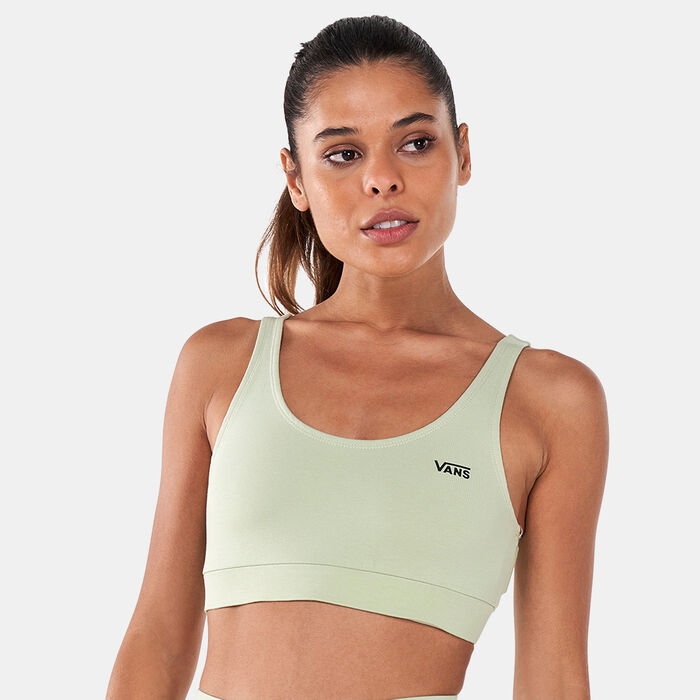 Vans Women's Flying V Bralette Green Vans Women's Flying V Bralette Green image number 0
