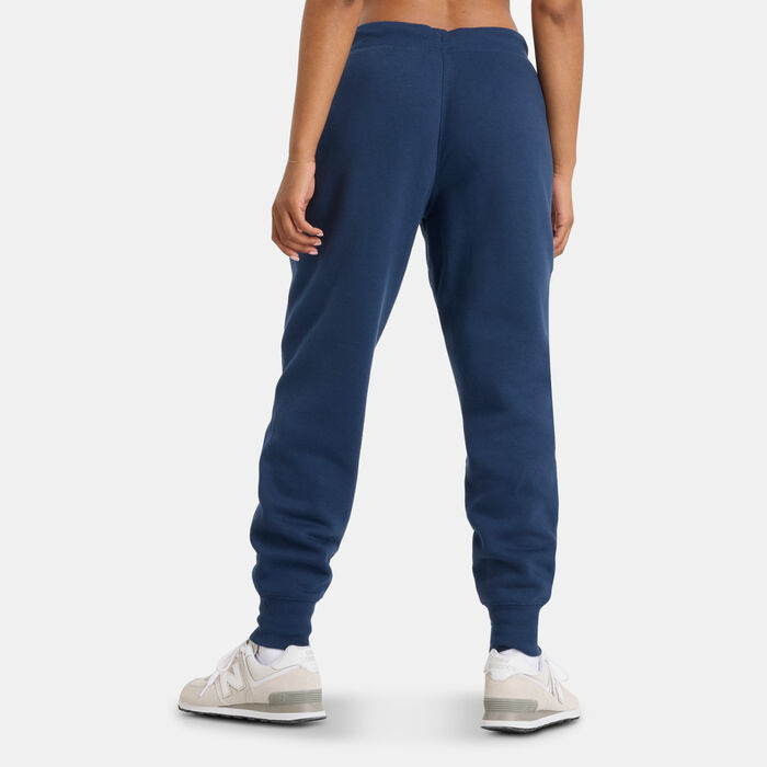 New Balance Women's Classic Core Fleece Pants Blue New Balance Women's Classic Core Fleece Pants Blue image number 1