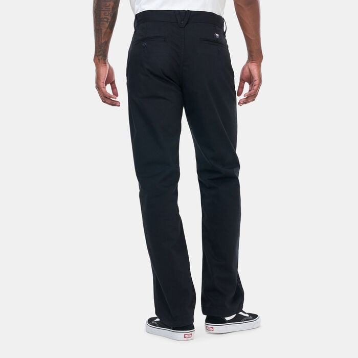 Vans Men's Authentic Chino Pants Black Vans Men's Authentic Chino Pants Black image number 1