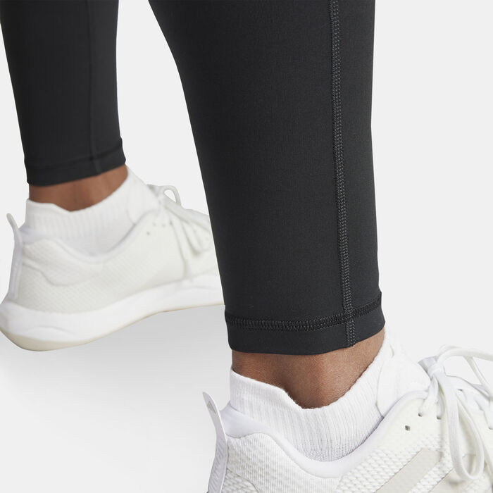 adidas Women's Optime Essentials Stay In Play Full-Length Training Leggings Black image number 4
