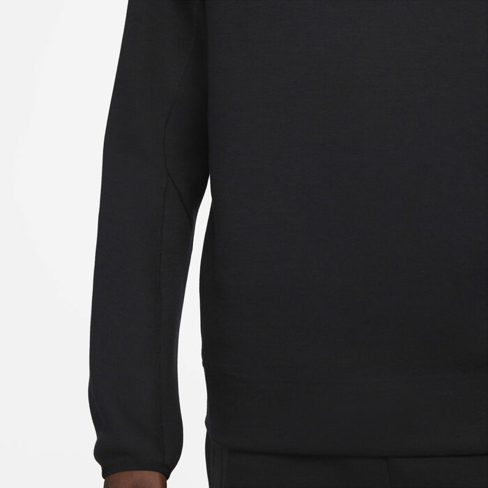 Nike Men's Sportswear Tech Fleece Crew Black image number 3