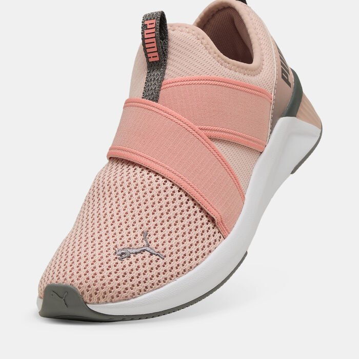PUMA Women's SOFTRIDE Harli Running Slip-On Shoes Pink PUMA Women's SOFTRIDE Harli Running Slip-On Shoes Pink image number 4