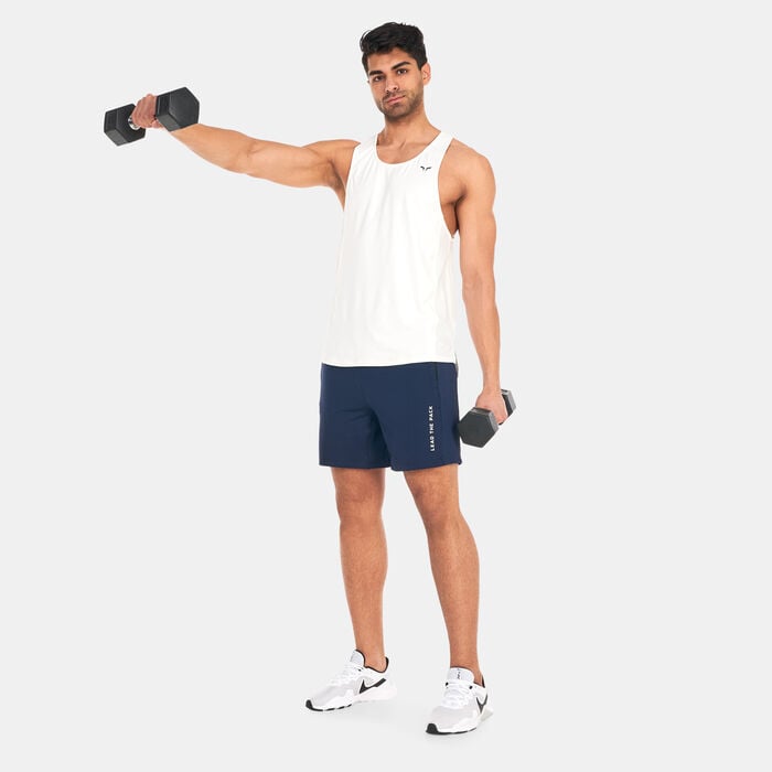 SQUATWOLF Men's Core AeroTech Tank Top White SQUATWOLF Men's Core AeroTech Tank Top White image number 2