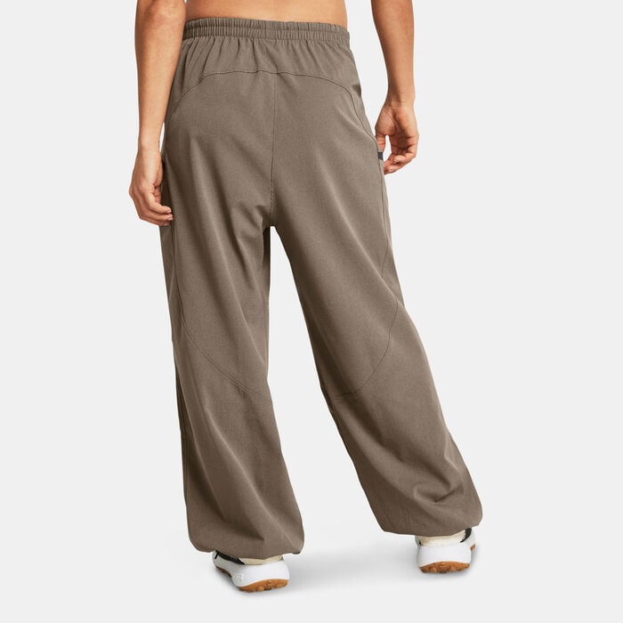 Under Armour Women's Unstoppable Vent Parachute Pants Brown Under Armour Women's Unstoppable Vent Parachute Pants Brown image number 1