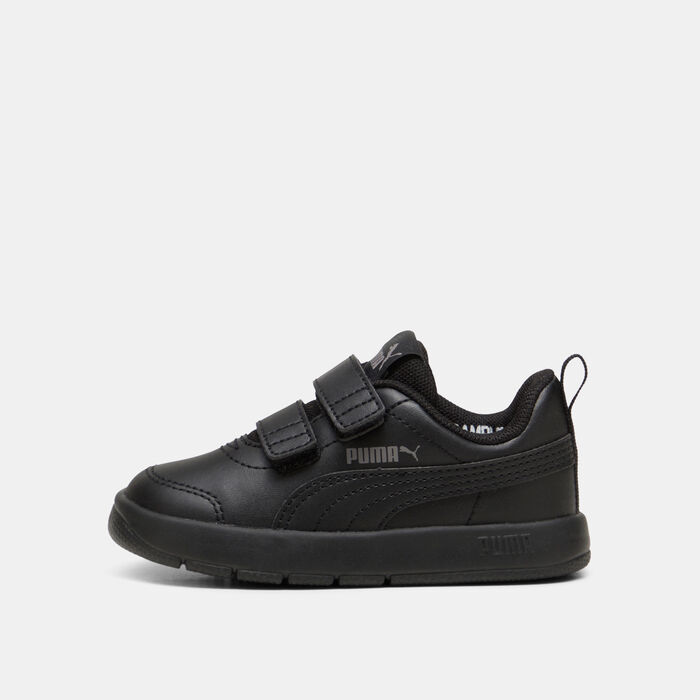 PUMA Kids' Courtflex v3 Velcro Shoes Black PUMA Kids' Courtflex v3 Velcro Shoes Black image number 0