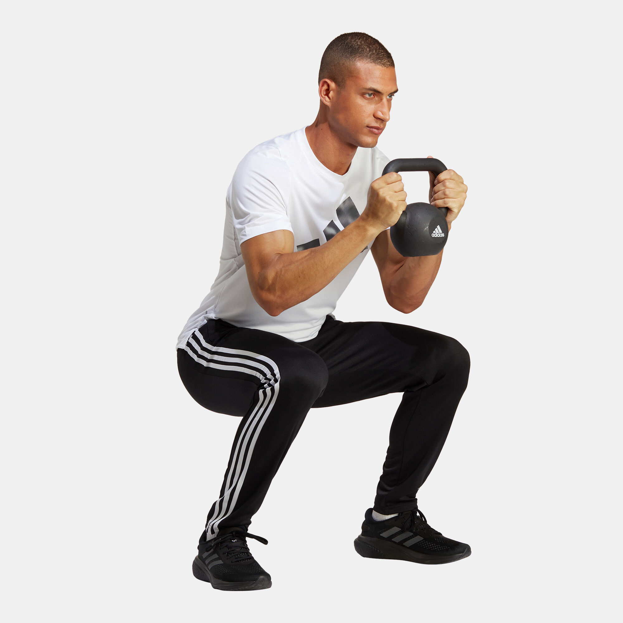 Adidas gym joggers shop