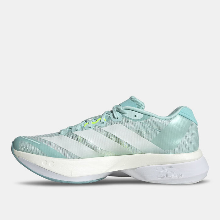 adidas Women's Adizero Boston 13 Shoes Blue adidas Women's Adizero Boston 13 Shoes Blue image number 2