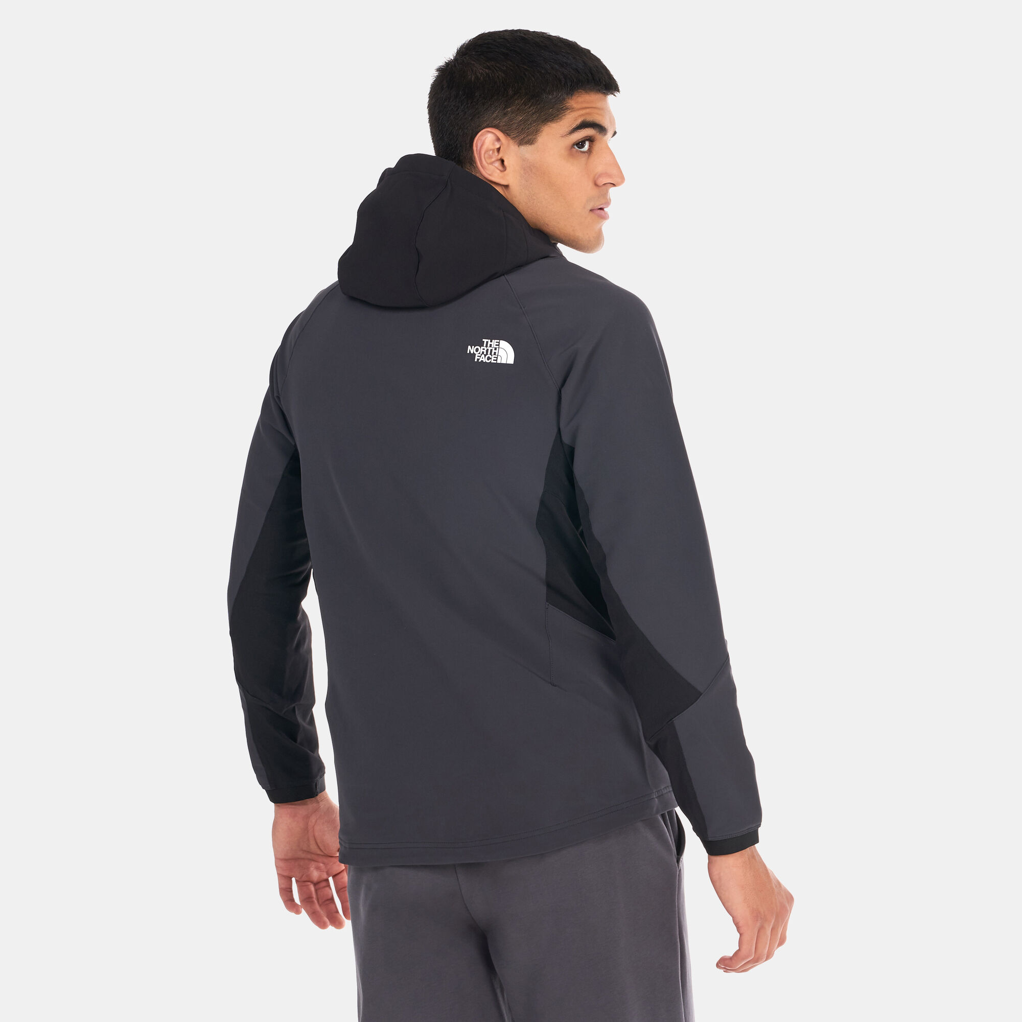 The north face men's apex clearance bionic 2 hooded softshell jacke