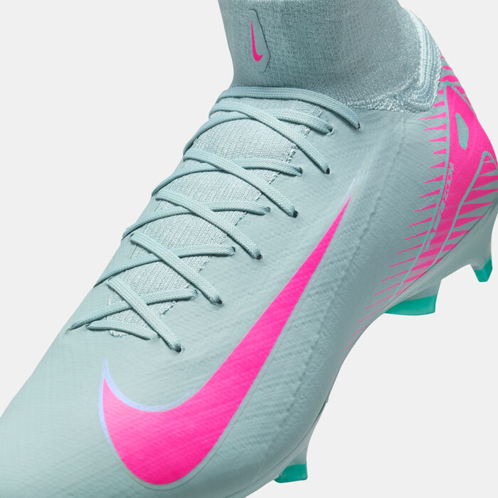 Nike Men's Mercurial Superfly 10 Pro Firm Ground Football Shoes Blue Nike Men's Mercurial Superfly 10 Pro Firm Ground Football Shoes Blue image number 4