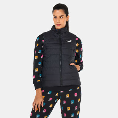 PUMA Women's ESS Padded Vest Black