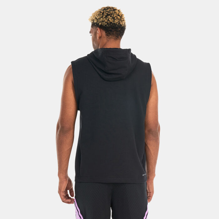 dri fit sleeveless hoodie