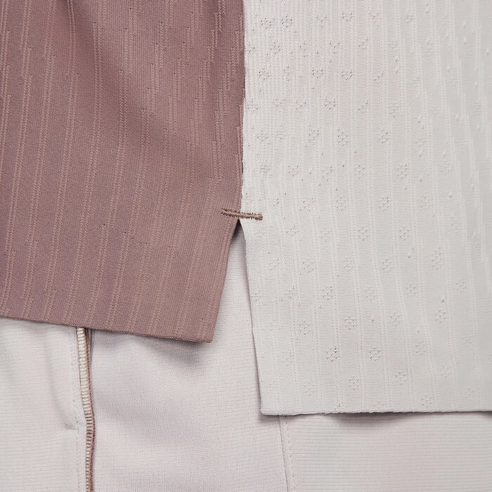 Nike Men's Court Slam Dri-FIT ADV Tennis Polo Shirt Pink image number 3