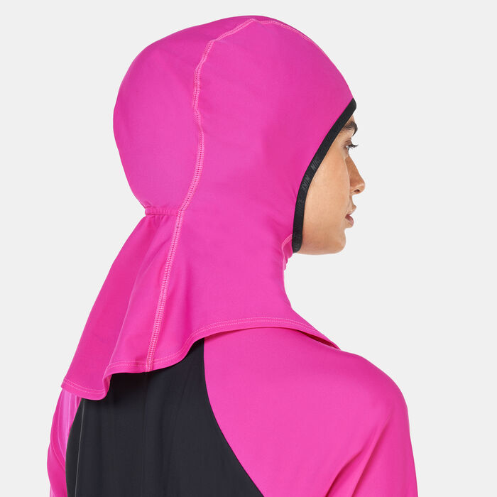 Nike Swim Women's Victory One Swimming Hijab Pink Nike Swim Women's Victory One Swimming Hijab Pink image number 1