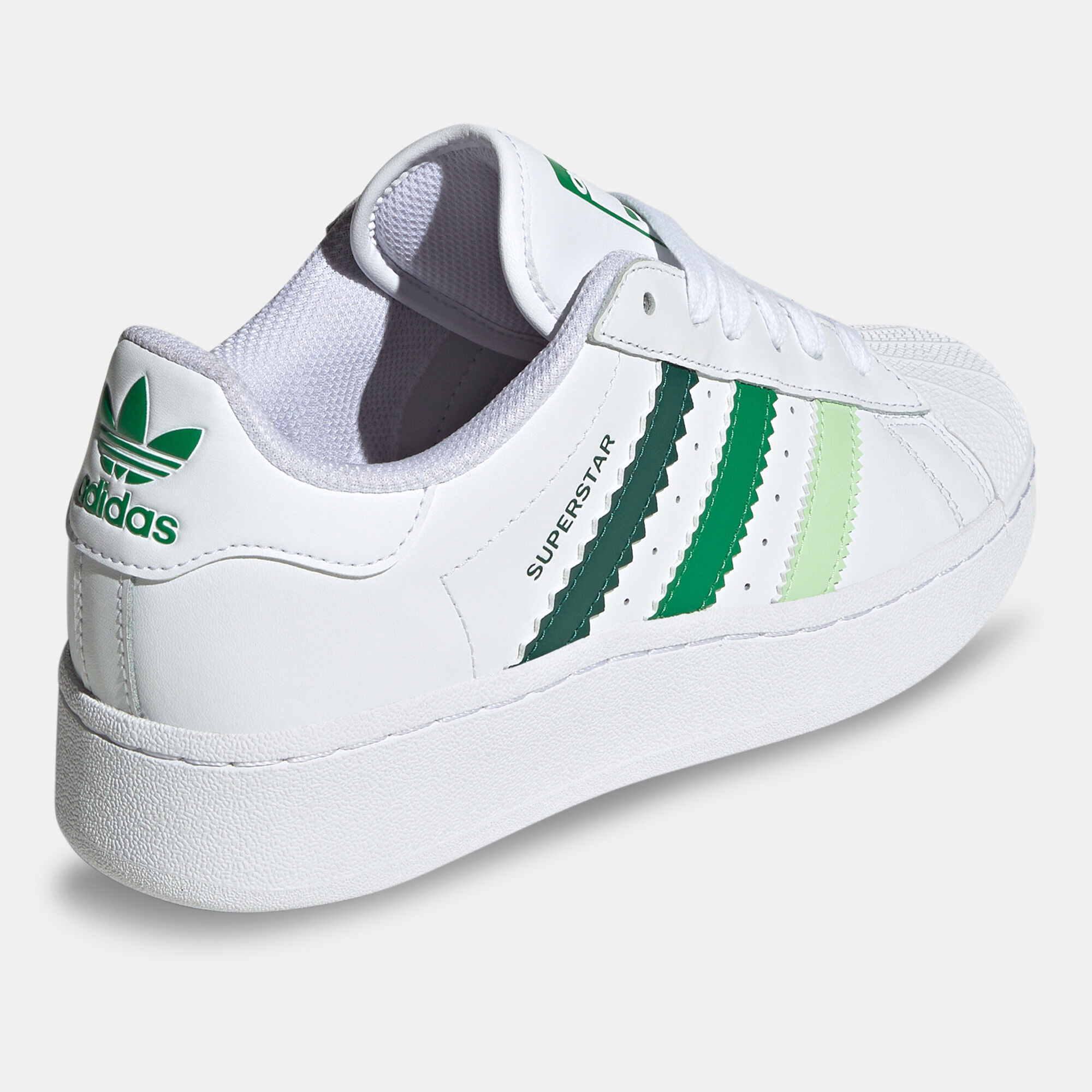 Superstar 2 best sale adidas vert