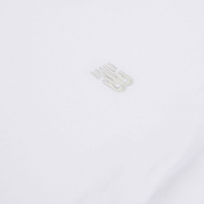 New Balance Kids' Small Logo Zip Hoodie White image number 2