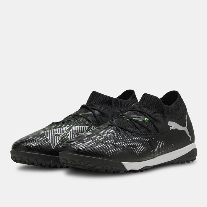 PUMA Men's FUTURE 8 MATCH Turf Ground Football Shoes Black PUMA Men's FUTURE 8 MATCH Turf Ground Football Shoes Black image number 1