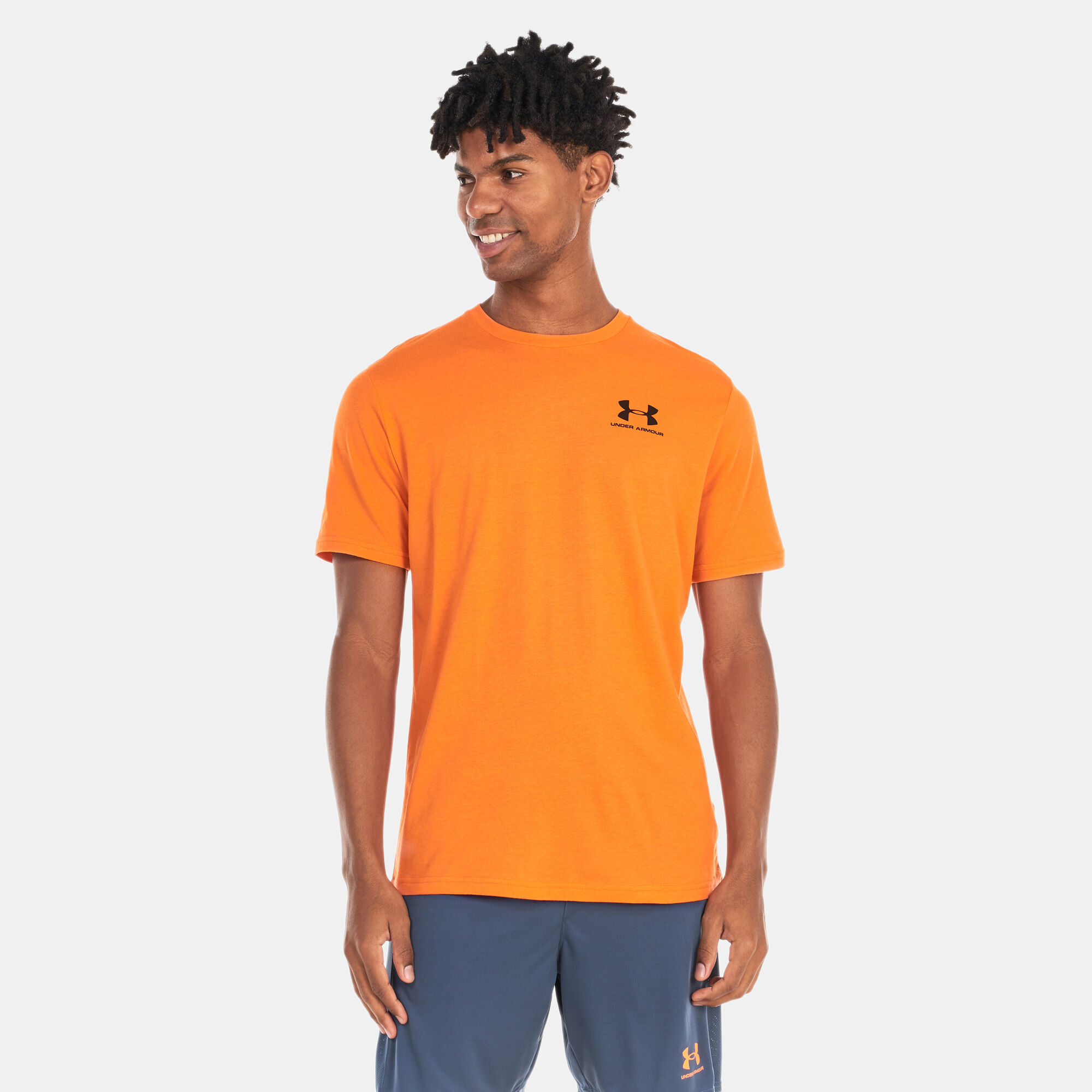 Under armour shirt orange top