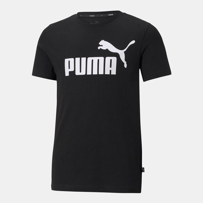 PUMA Kids' Essentials Logo T-Shirt Black image number 0
