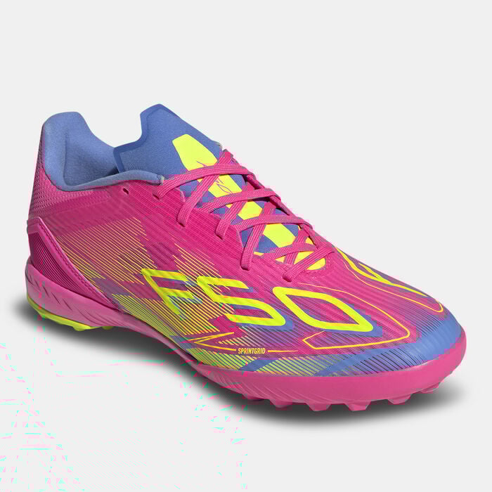 adidas F50 League Turf Ground Football Shoes Pink adidas F50 League Turf Ground Football Shoes Pink image number 1