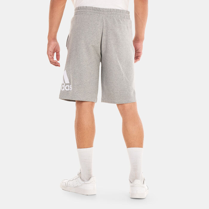 adidas Men's Essentials Big Logo Shorts Grey adidas Men's Essentials Big Logo Shorts Grey image number 1