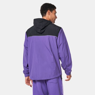 Timberland Men's Windbreaker Full-Zip Jacket Purple Timberland Men's Windbreaker Full-Zip Jacket Purple