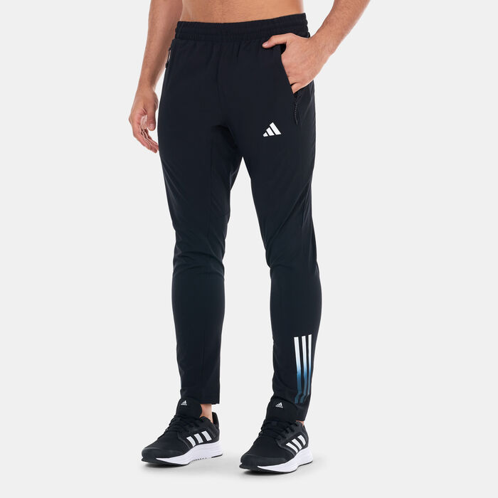 adidas Training Train Icons 3 stripe sweatpants in black