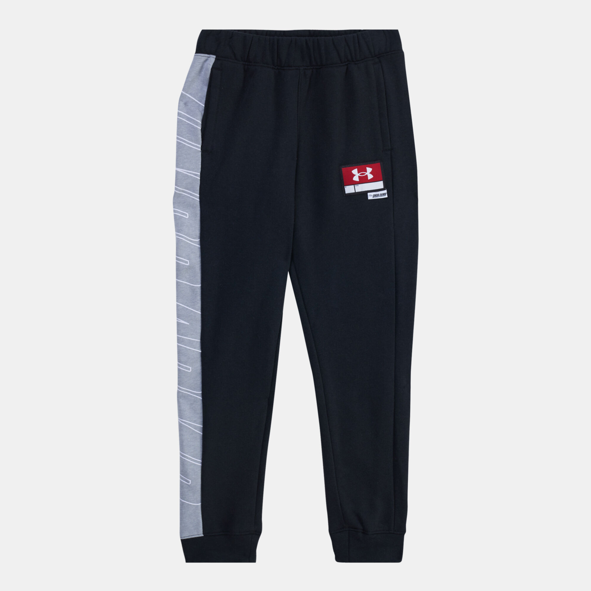 Buy Under Armour Kids UA Baseline Fleece Pants Black in KSA SSS