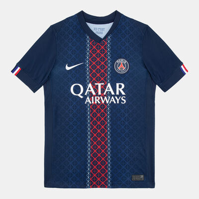 Nike Kids' Paris Saint-Germain 25/26 Home Replica Football Jersey Blue
