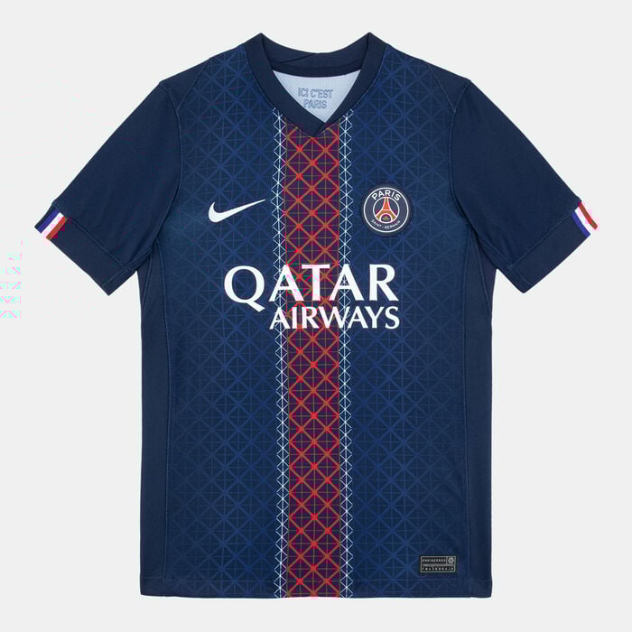 Nike Kids' Paris Saint-Germain 25/26 Home Replica Football Jersey Blue Nike Kids' Paris Saint-Germain 25/26 Home Replica Football Jersey Blue image number 0