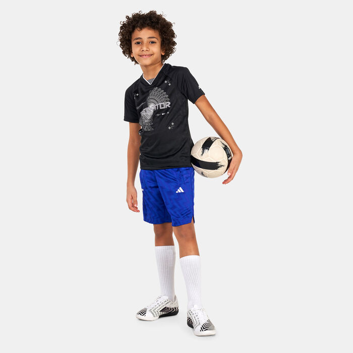 adidas Kids' Football-Inspired Predator Jersey Black adidas Kids' Football-Inspired Predator Jersey Black image number 2