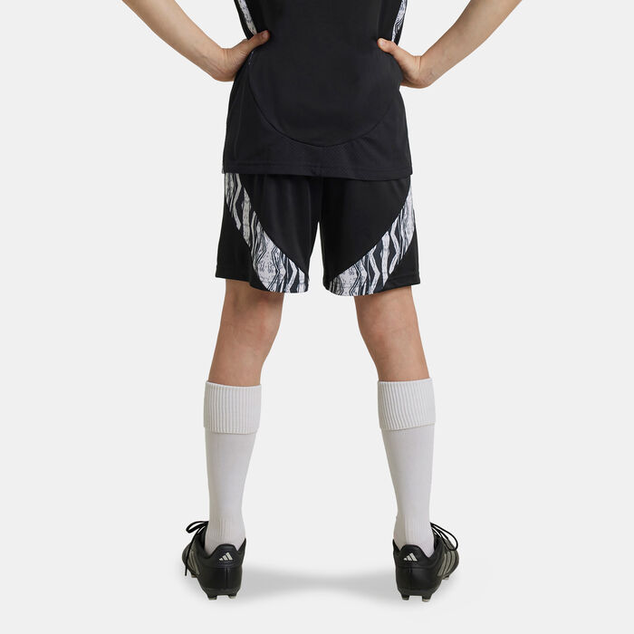 adidas Kids' Arsenal 24/25 Away Replica Football Shorts Black adidas Kids' Arsenal 24/25 Away Replica Football Shorts Black image number 1