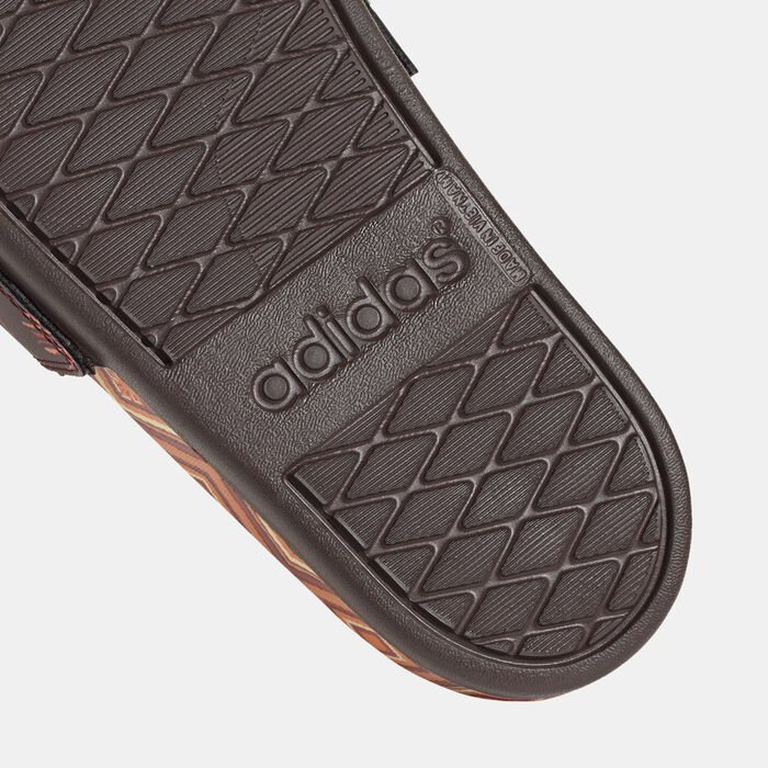 adidas Women's Adilette Comfort Slides Brown image number 5