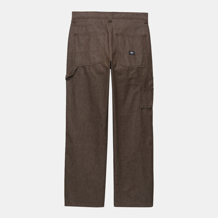 Vans Men's Zion Wright Denim Carpenter Pants Brown image number 1
