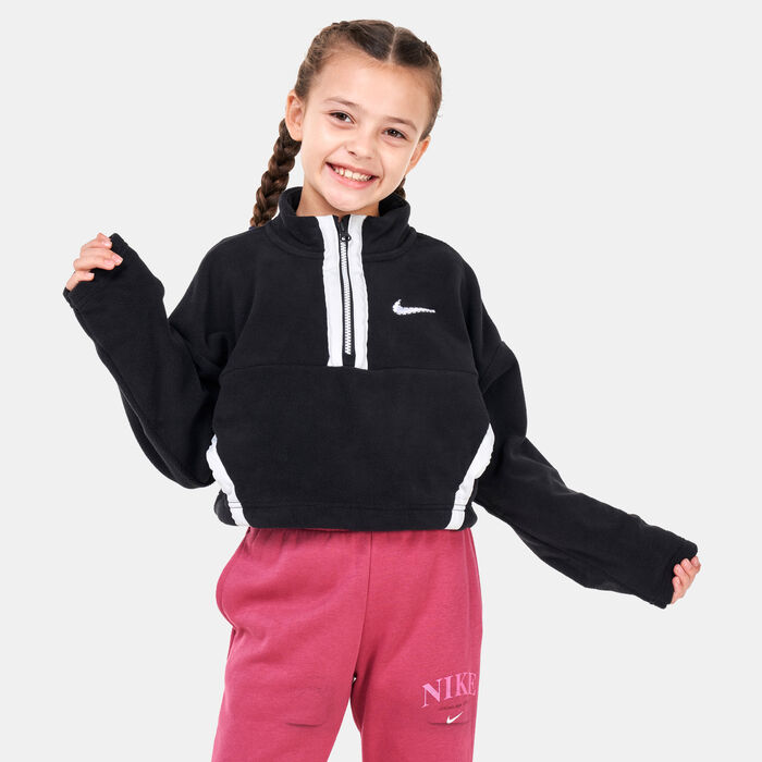 Nike Kids' Sportswear Long-Sleeve Top (Older Kids) Black image number 0