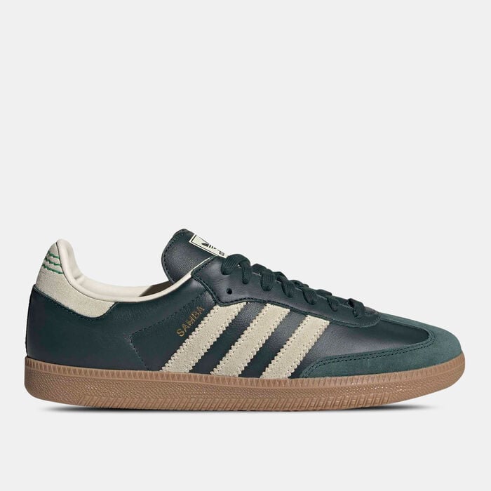 adidas Originals Men's Samba OG Shoes Green adidas Originals Men's Samba OG Shoes Green image number 1