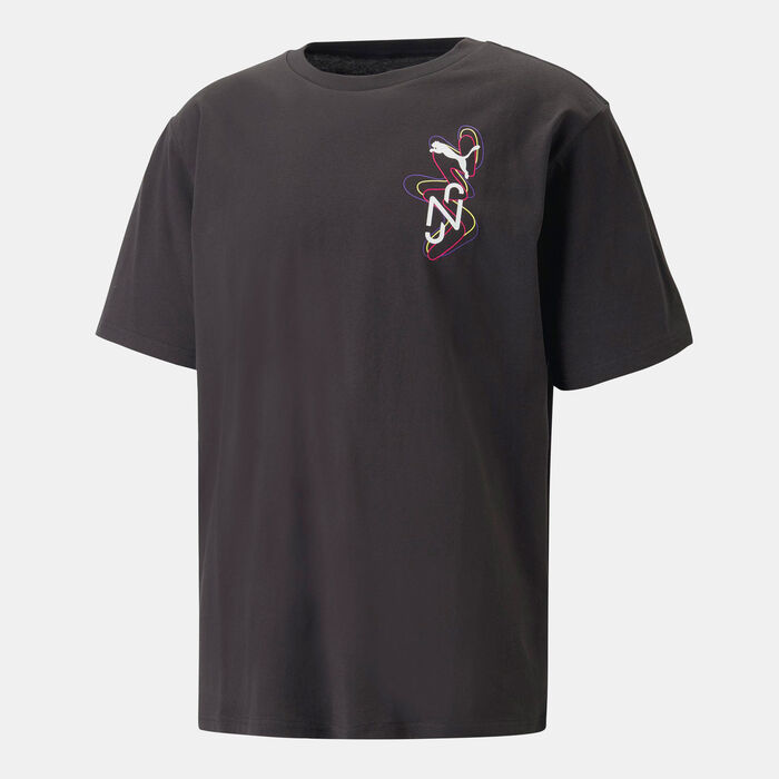 PUMA Men's Neymar Jr. Creativity Graphic T-Shirt Black PUMA Men's Neymar Jr. Creativity Graphic T-Shirt Black image number 0