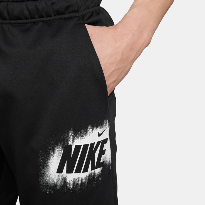 Nike Men's Therma-FIT Fleece Joggers Black Nike Men's Therma-FIT Fleece Joggers Black image number 2
