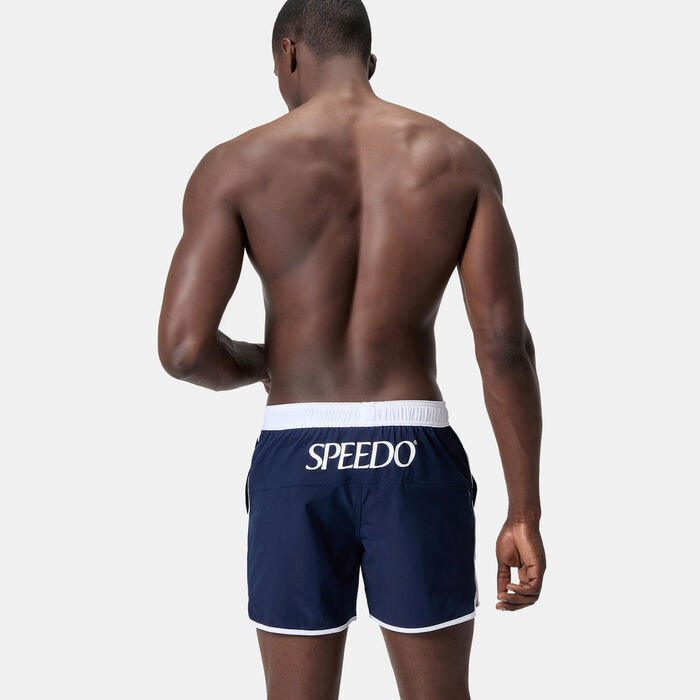 Speedo Men's Logo Volley Swimming Shorts Blue Speedo Men's Logo Volley Swimming Shorts Blue image number 1