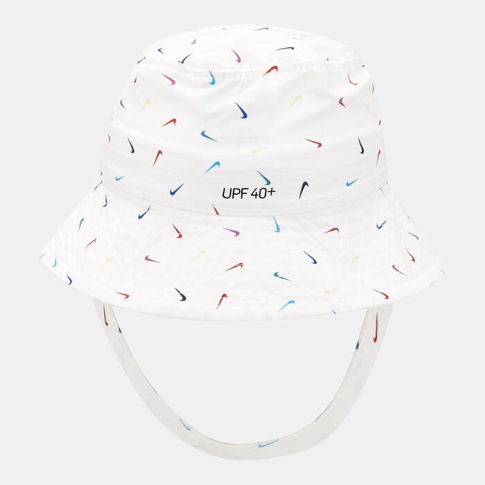 Nike Kids' Futura Bucket Hat White Nike Kids' Futura Bucket Hat White image number 1