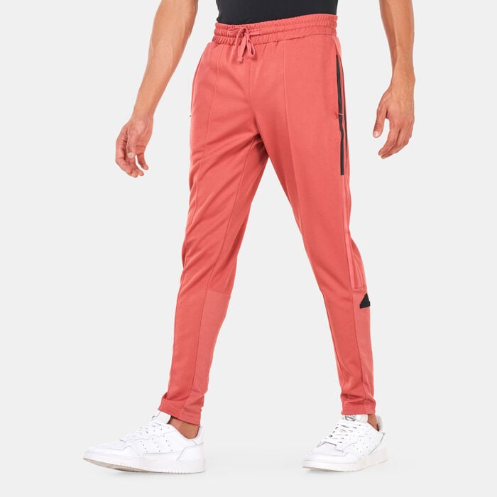 adidas Men's 3-Stripes Cuffed Pants Pink adidas Men's 3-Stripes Cuffed Pants Pink image number 0