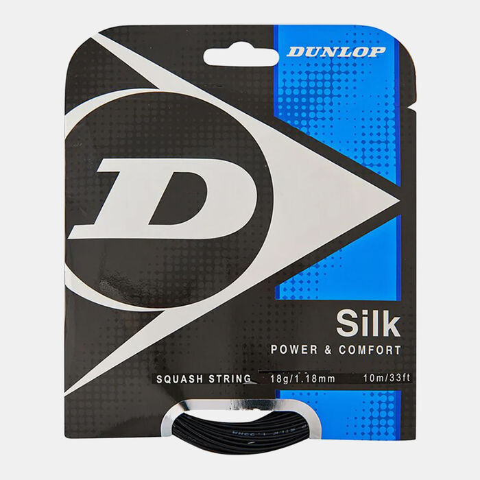 Dunlop Silk Biomimetic Squash String Set Black Dunlop Silk Biomimetic Squash String Set Black image number 0