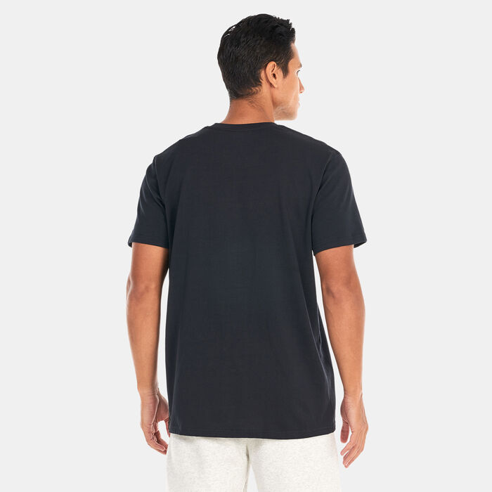 Under Armour Men's Curry Logo Heavyweight T-Shirt Black Under Armour Men's Curry Logo Heavyweight T-Shirt Black image number 1
