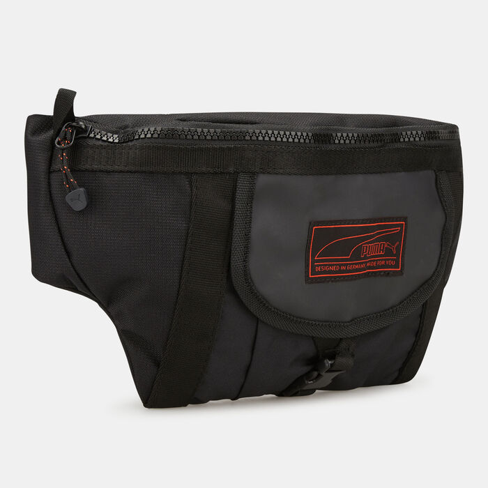 PUMA Men's Edge Waist Pack Black PUMA Men's Edge Waist Pack Black image number 2