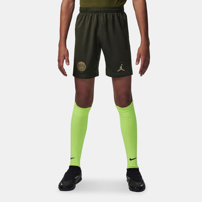Nike Kids' Paris Saint-Germain Dri-FIT Replica Fourth Football Shorts - 2023/24 Green