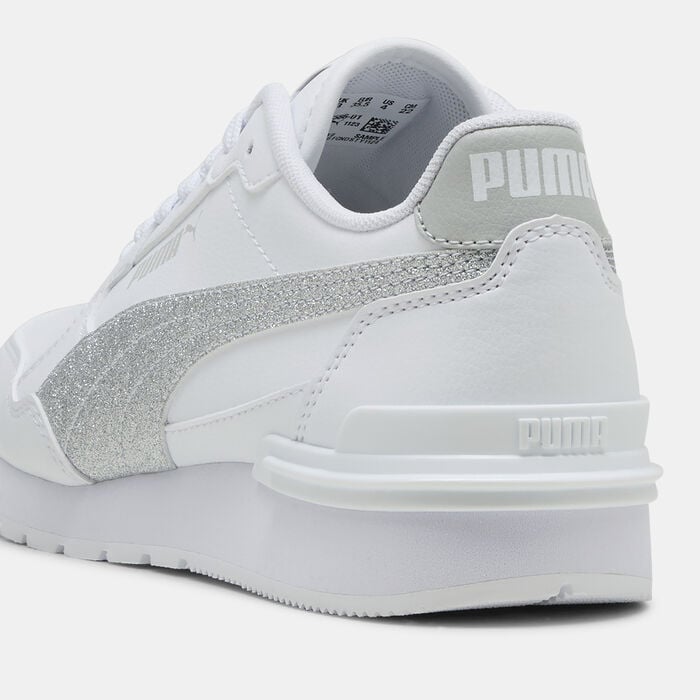 PUMA Kids' ST Runner v4 SL Shoes White PUMA Kids' ST Runner v4 SL Shoes White image number 5