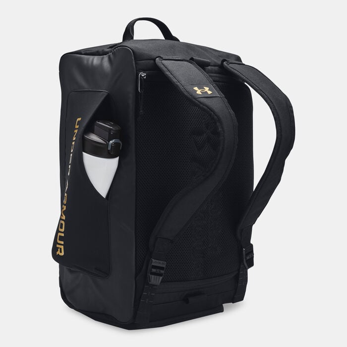 Under Armour Contain Duo Backpack Duffle Bag Black Under Armour Contain Duo Backpack Duffle Bag Black image number 2